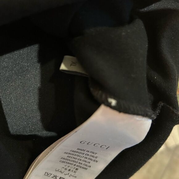 Men’s Gucci web accent hoodie size XL removable sleeves made in Italy - Picture 8 of 14